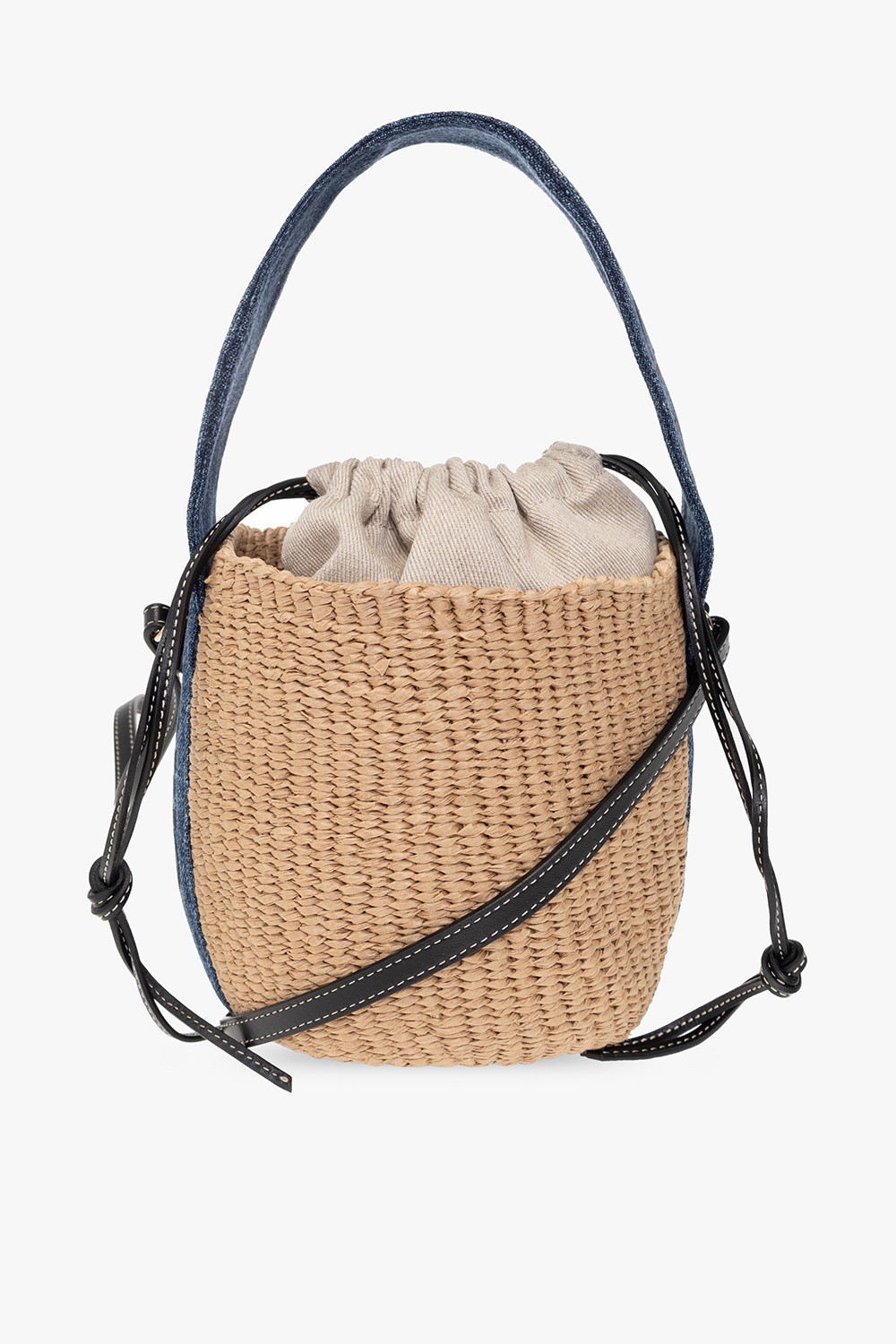 Beige 'Woody Small' bucket shoulder bag Chloé - Vitkac Canada